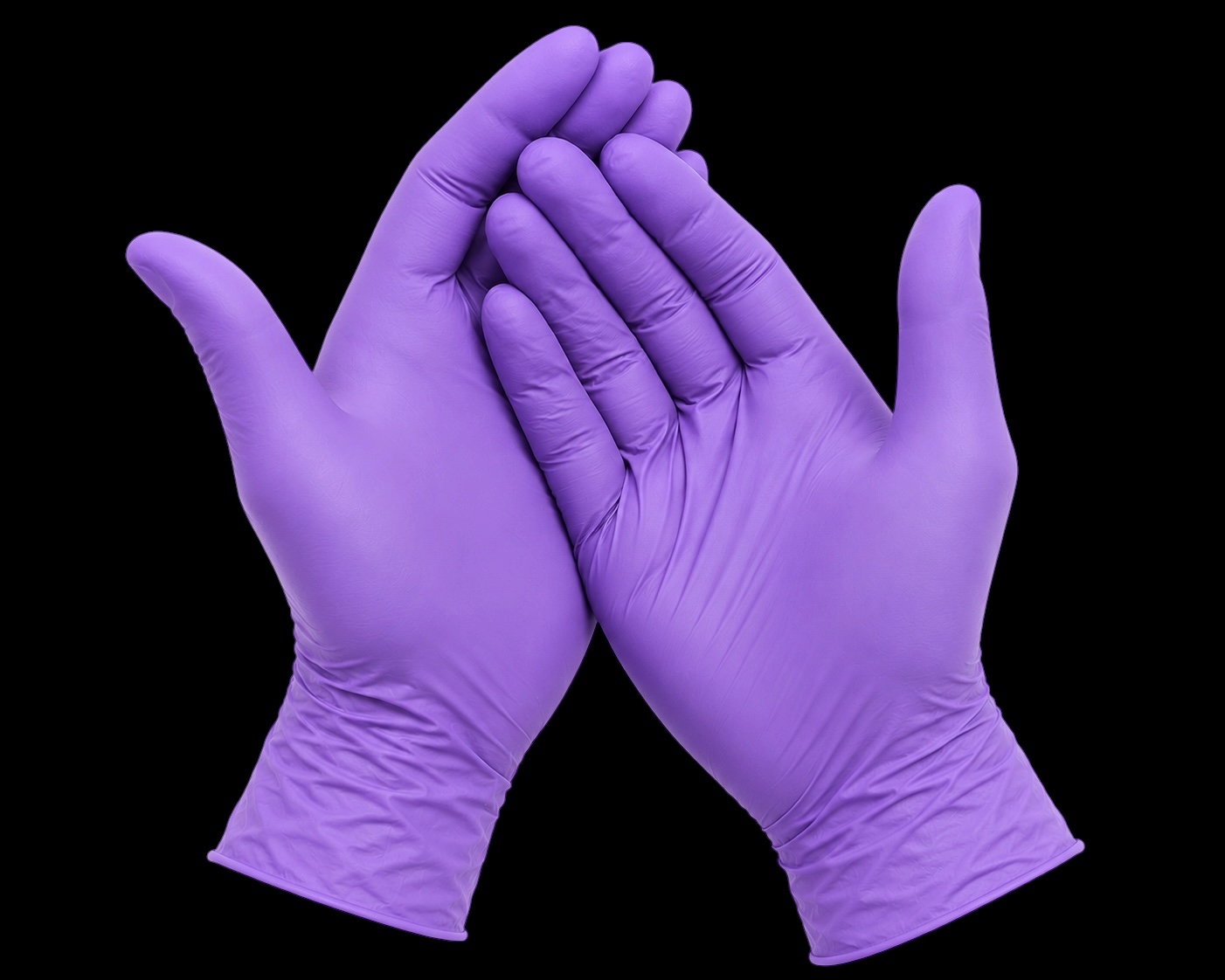 Purple Nitrile Gloves